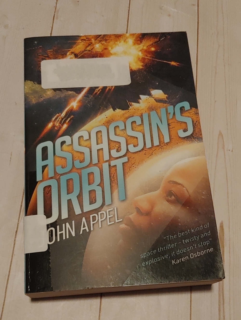 Assassin's Orbit Adult Sci-Fi Fiction Novel Book By John Appel